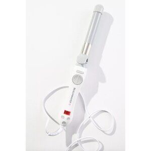 Beachwaver S1 NEW Dual Voltage White Ceramic Rotating Curling Iron 1" Barrel